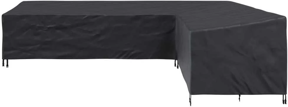 Baldų uždangalas 355 x 275 x 80 cm 420D Oksfordo audinys Juodas