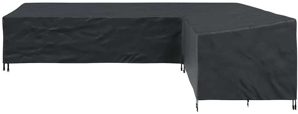 Baldų uždangalas 355 x 275 x 80 cm 210D Oksfordo audinys Juodas