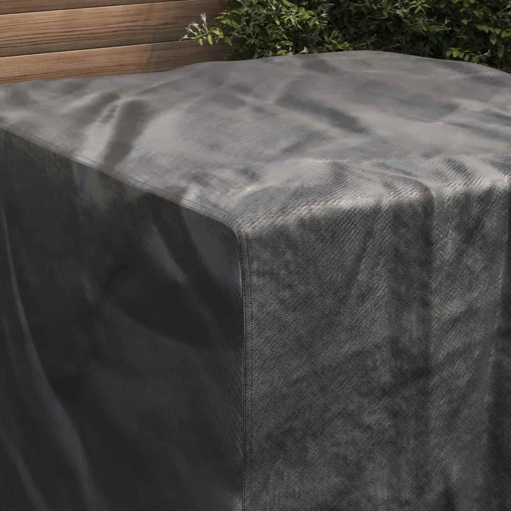 Baldų uždangalas Paprastas Juoda 113 x 113 x 73 cm 210D