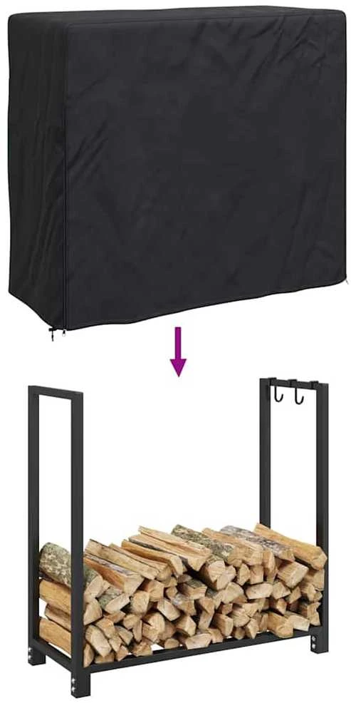 Malkinės dangtis 61 x 122 x 106 cm 210D Oxford audinys Juoda