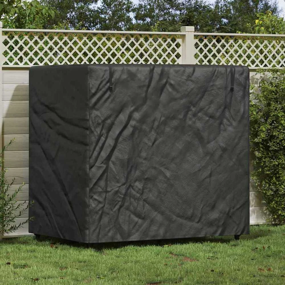 Lauko sūpynių uždangalas Juoda 175 x 125 x 180 cm