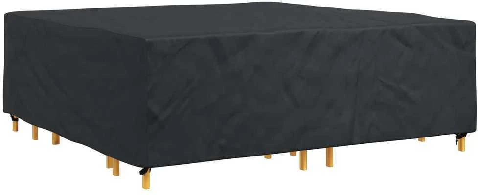 Baldų uždangalas Paprastas Juoda 220 x 220 x 70 cm 600D