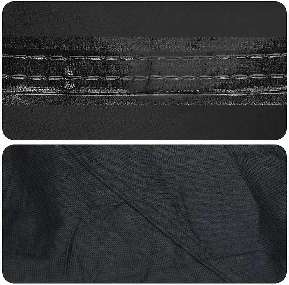 Baldų uždangalas Paprastas Juoda 220 x 220 x 70 cm 600D