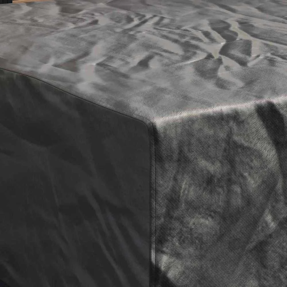 Baldų uždangalas Paprastas Juoda 235 x 235 x 70 cm 210D
