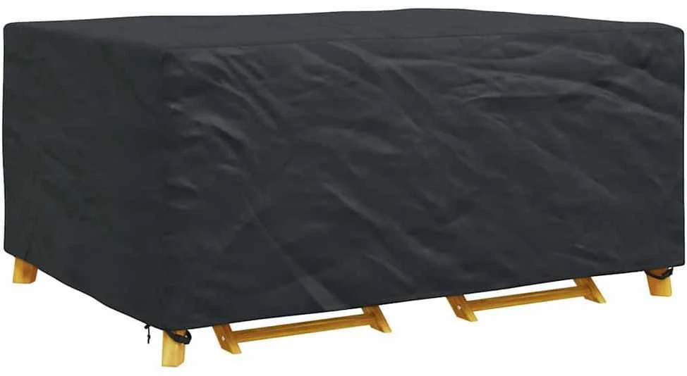Baldų uždangalas Paprastas Juoda 240 x 160 x 100 cm 210D