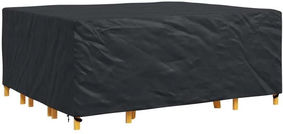 Baldų uždangalas Paprastas Juoda 250 x 210 x 70 cm 600D