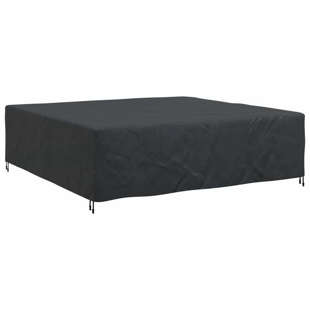 Baldų uždangalas Paprastas Juoda 260 x 260 x 90 cm 600D