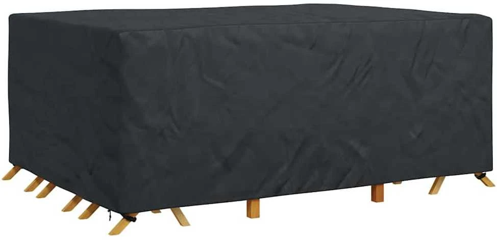 Baldų uždangalas Paprastas Juoda 270 x 180 x 90 cm 420D