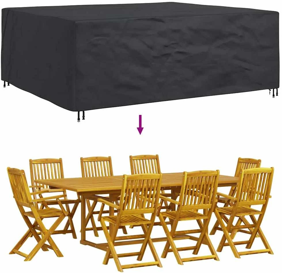 Baldų uždangalas Paprastas Juoda 300 x 250 x 100 cm 210D