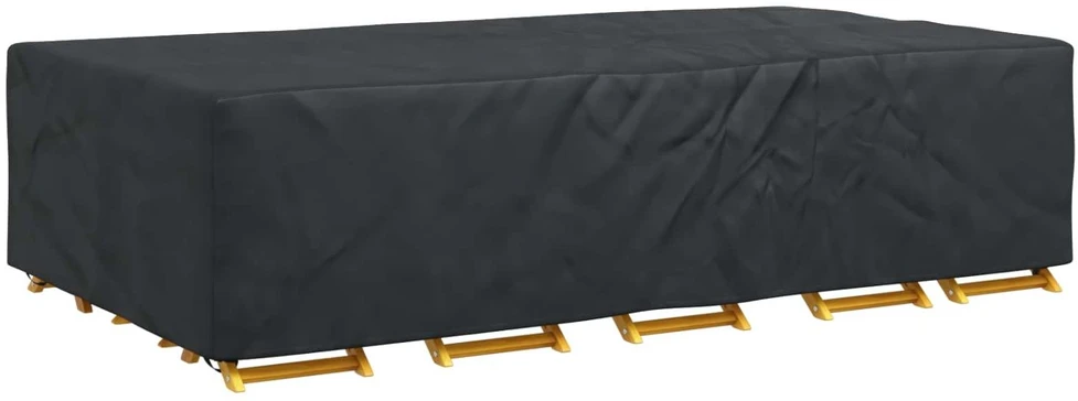 Baldų uždangalas Paprastas Juoda 305 x 190 x 85 cm 420D