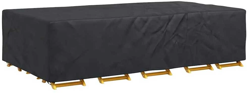 Baldų uždangalas Paprastas Juoda 315 x 180 x 74 cm 210D
