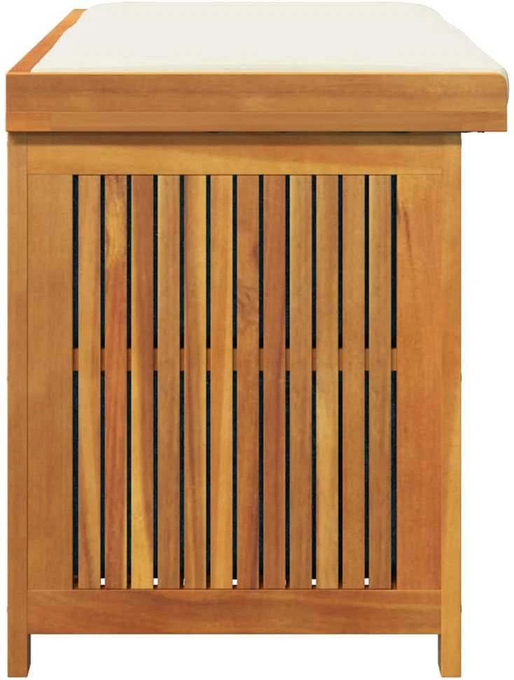 Lauko dėžė pagalvėlėms, 113x50x60,5 cm, akacijos masyvas