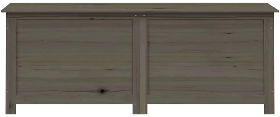 Lauko dėžė pagalvėlėms, antracito, 150x50x56cm, eglės masyvas