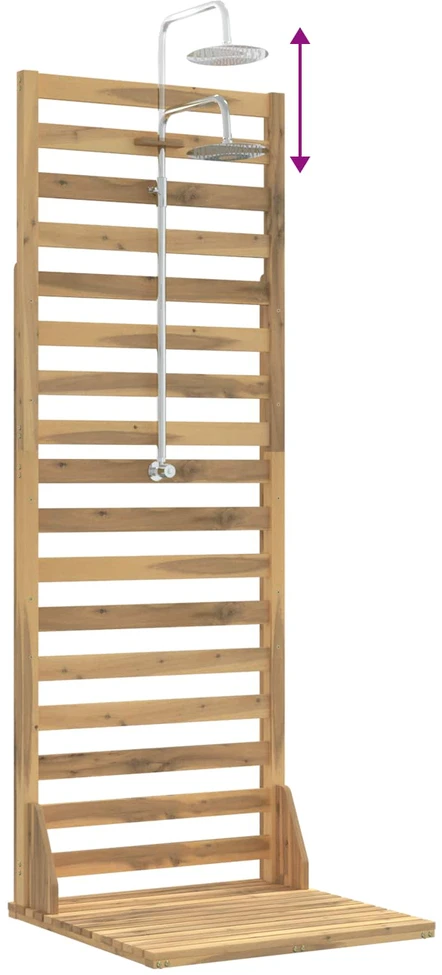 Lauko dušas 205,5 cm Balta