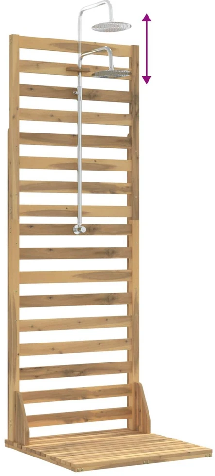 Lauko dušas 205,5 cm Balta