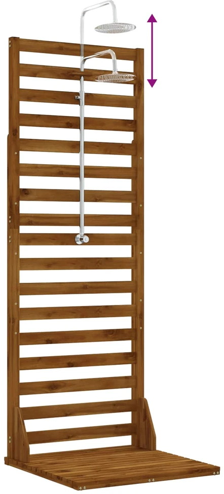 Lauko dušas 205,5 cm Natūrali