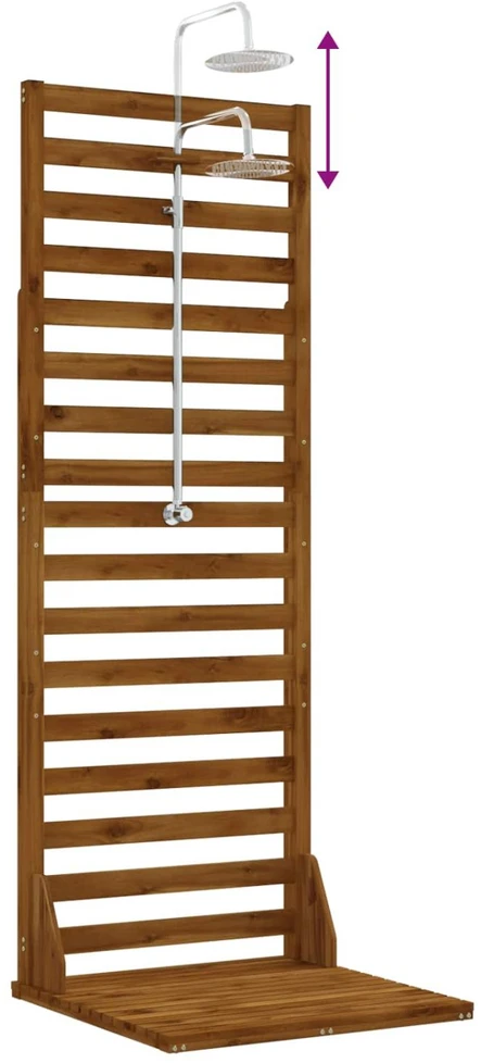 Lauko dušas 205,5 cm Natūrali