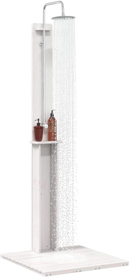 Lauko dušas 206 cm Balta