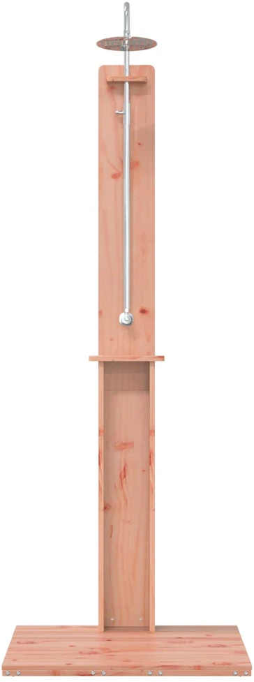Lauko dušas 206 cm Kietosios maumedžio ir nerūdijančio plieno
