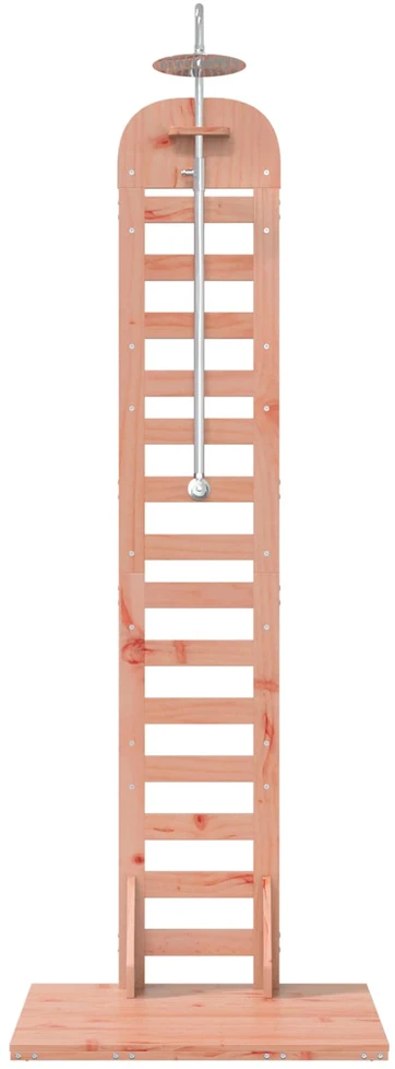Lauko dušas 223 cm Kietosios maumedžio ir nerūdijančio plieno