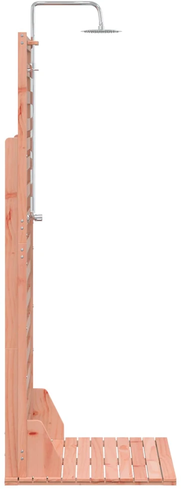 Lauko dušas 225 cm Kietosios maumedžio ir nerūdijančio plieno