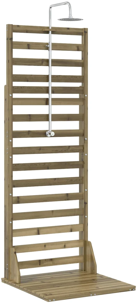 Lauko dušas 225 cm Natūrali