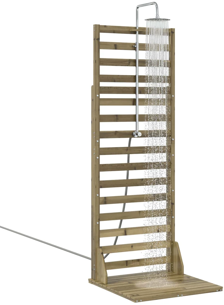 Lauko dušas 225 cm Natūrali