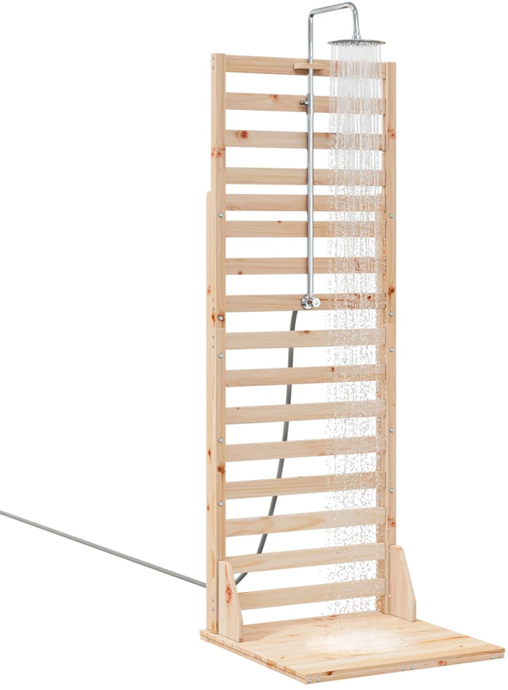 Lauko dušas 225 cm Natūrali
