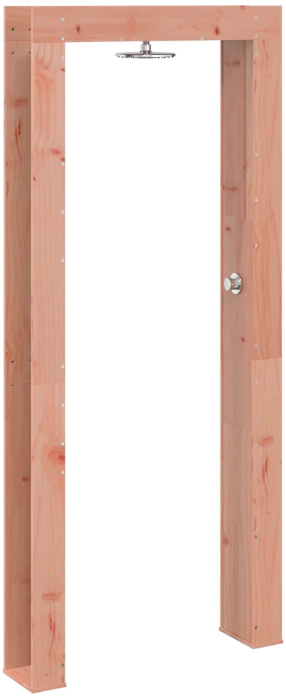 Lauko dušas 226 cm Kietosios maumedžio ir nerūdijančio plieno