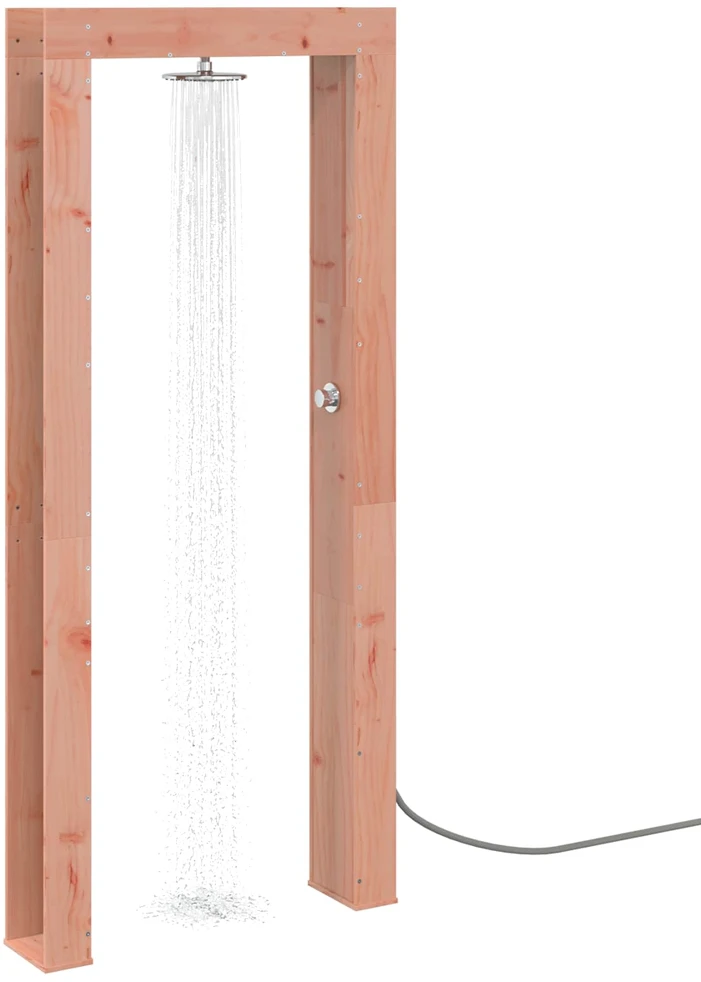 Lauko dušas 226 cm Kietosios maumedžio ir nerūdijančio plieno