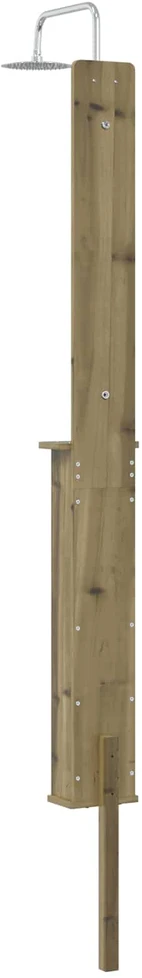Lauko dušas 246 cm Natūrali