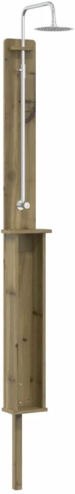 Lauko dušas 246 cm Natūrali