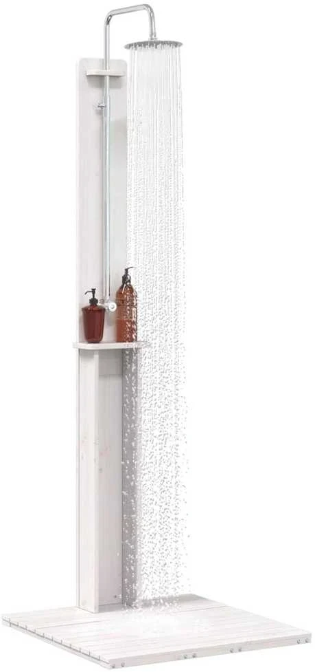 Lauko dušas 206 cm Balta