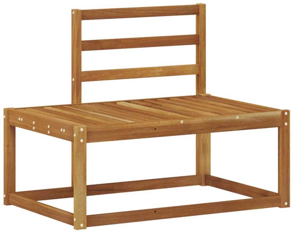 Lauko galinė sofa 2 Vienetas Natūrali 182,5 x 63 x 73 cm