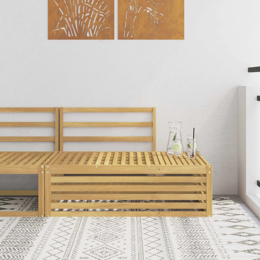 Lauko galinė sofa Balta 115 x 83 x 73 cm