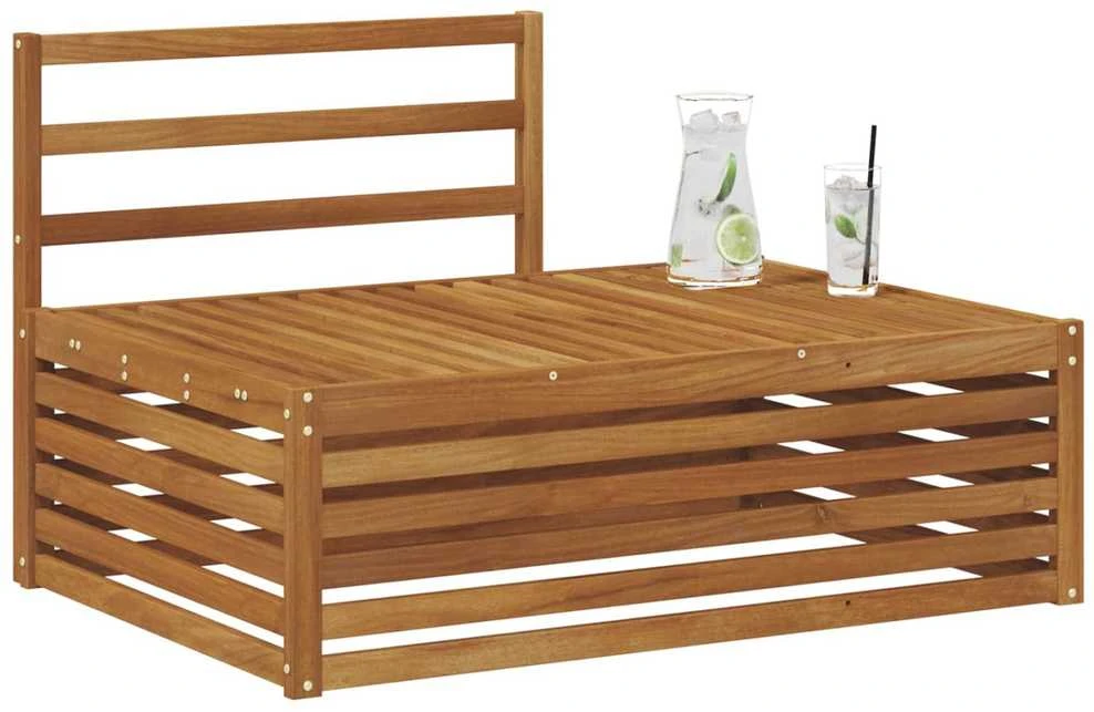 Lauko galinė sofa Natūrali 115 x 83 x 73 cm