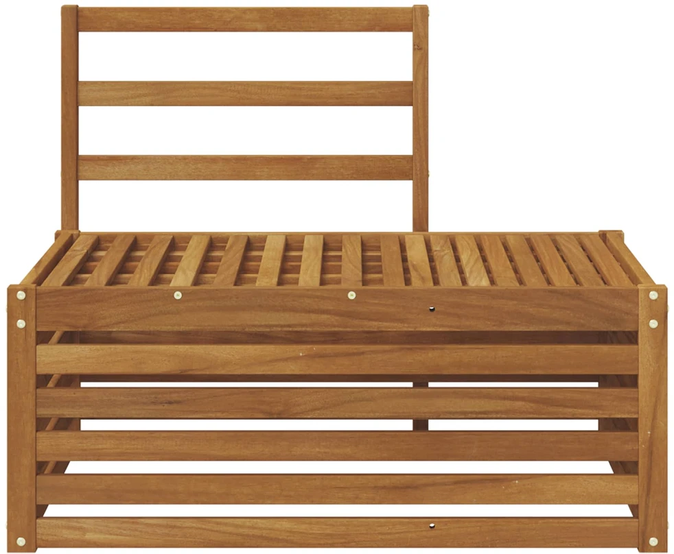 Lauko galinė sofa Natūrali 91 x 63 x 73 cm