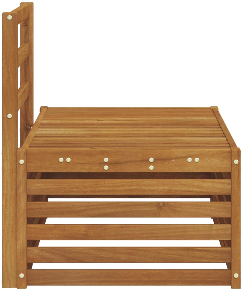 Lauko galinė sofa Natūrali 91 x 63 x 73 cm