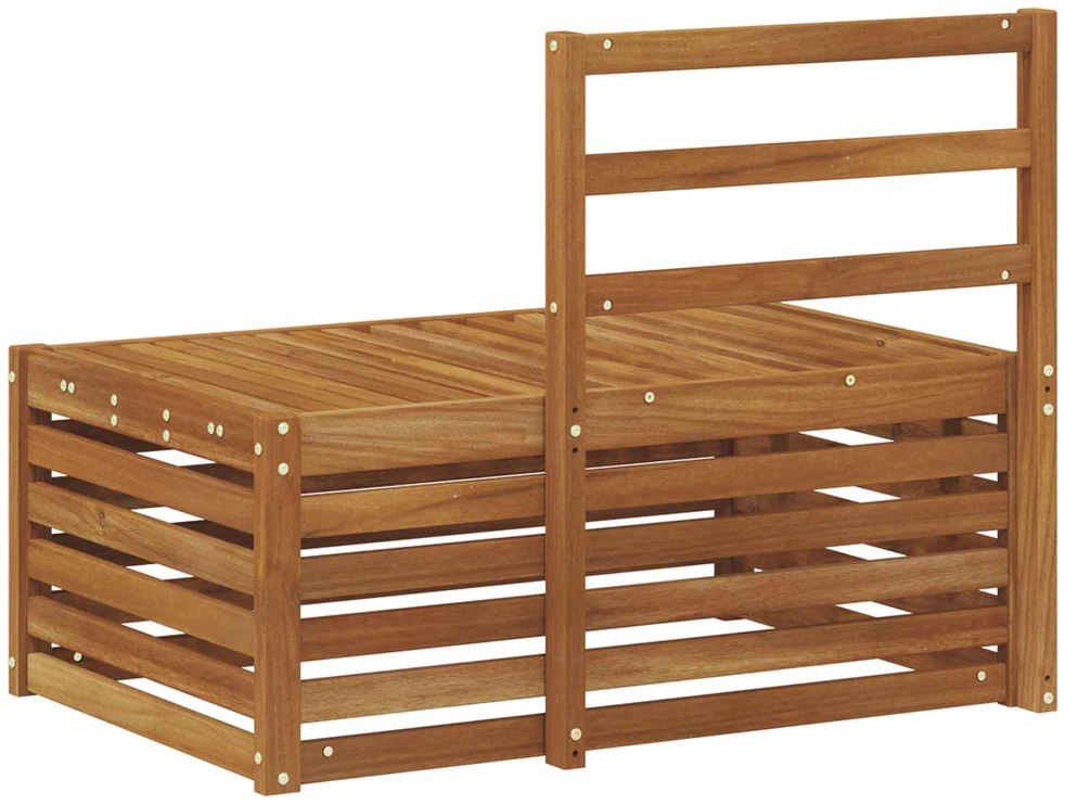 Lauko galinė sofa Natūrali 91 x 63 x 73 cm