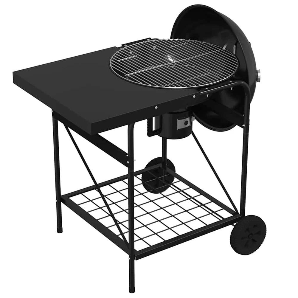 Lauko grilis 91 x 71 x 107 cm Metalas Juoda