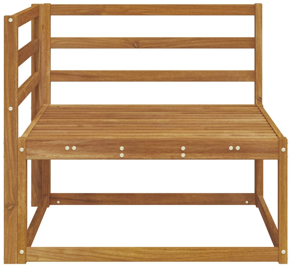 Lauko kampinė sofa Natūrali 83 x 83 x 73 cm