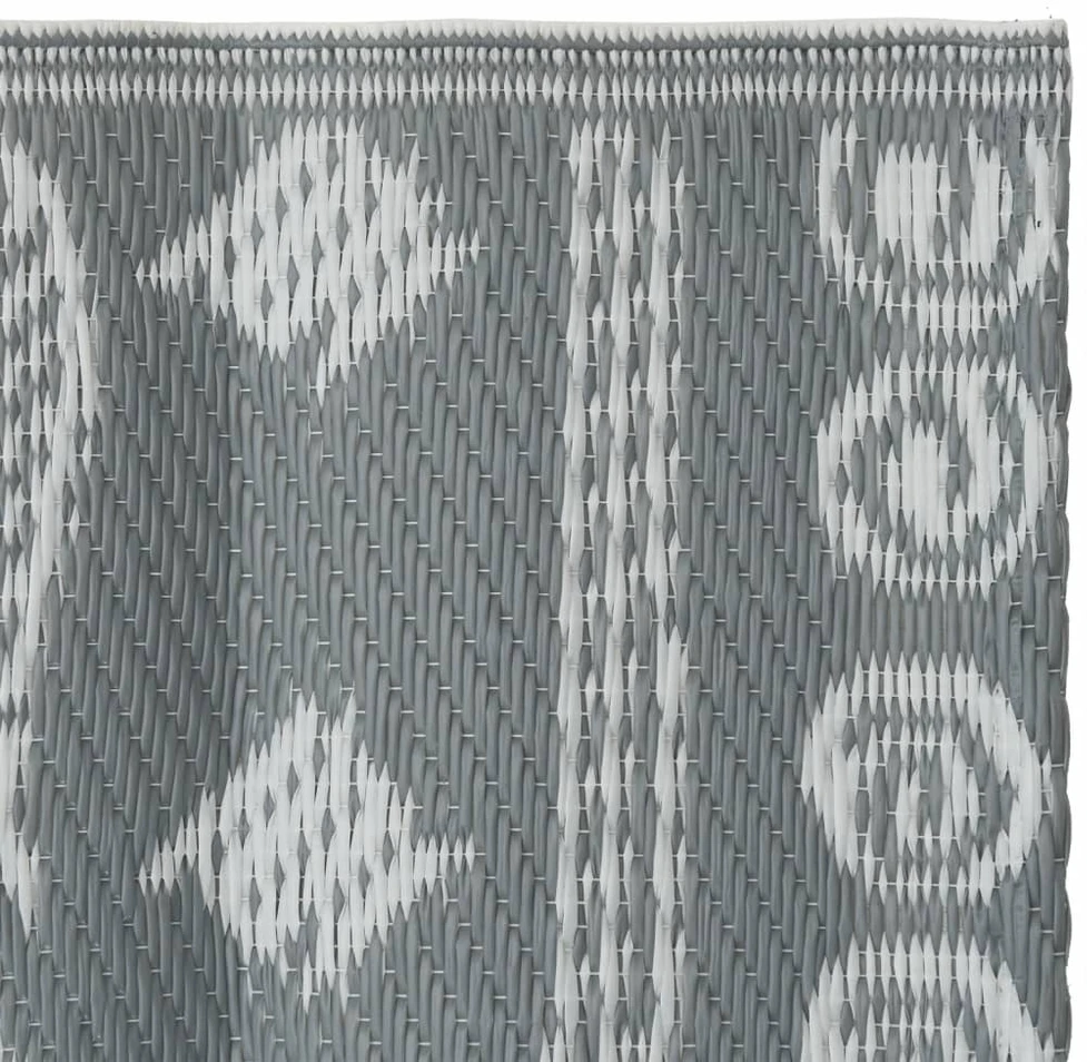Lauko kilimas, pilkos spalvos, 80x250cm, PP