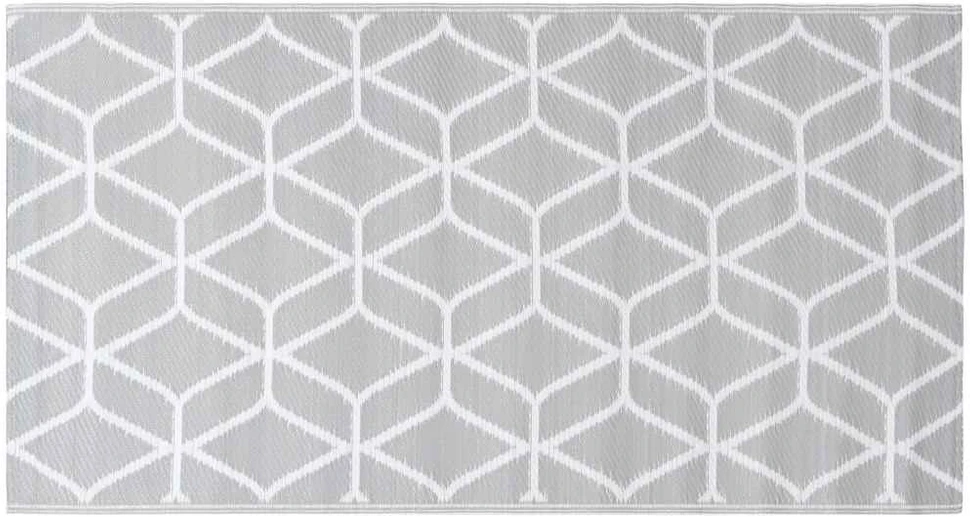 Lauko kilimas, pilkos spalvos, 120x180cm, PP