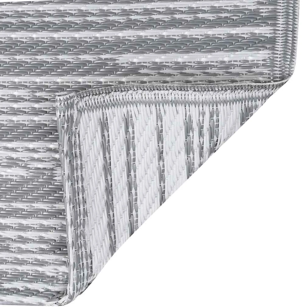 Lauko kilimas, pilkos spalvos, 160x230cm, PP