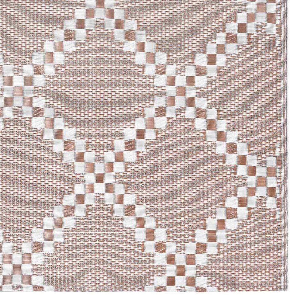 Lauko kilimas, rudos spalvos, 160x230cm, PP