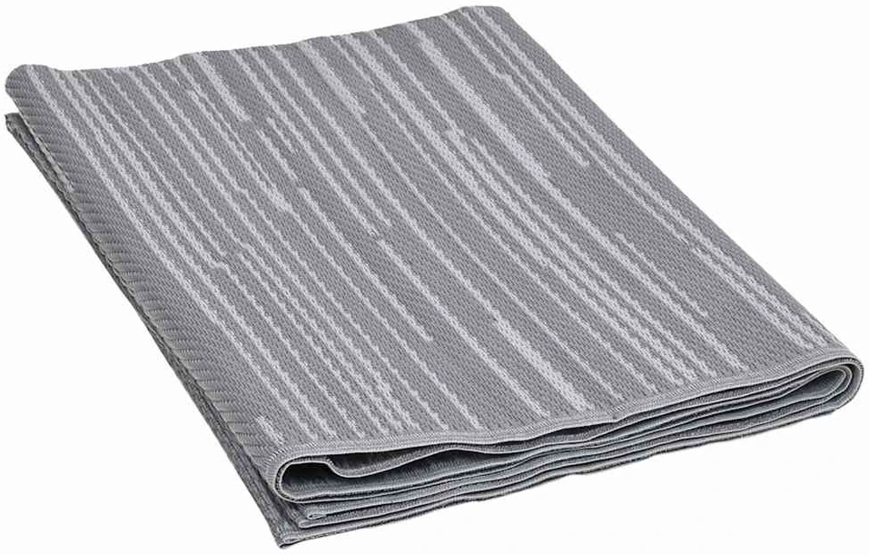Lauko kilimas, antracito spalvos, 140x200cm, PP