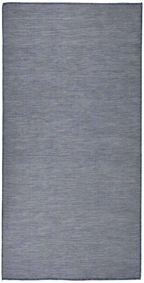 Lauko kilimėlis, mėlynos spalvos, 100x200cm, plokščio pynimo