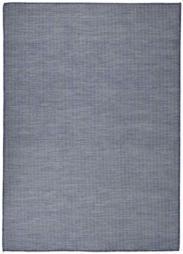 Lauko kilimėlis, mėlynos spalvos, 200x280cm, plokščio pynimo
