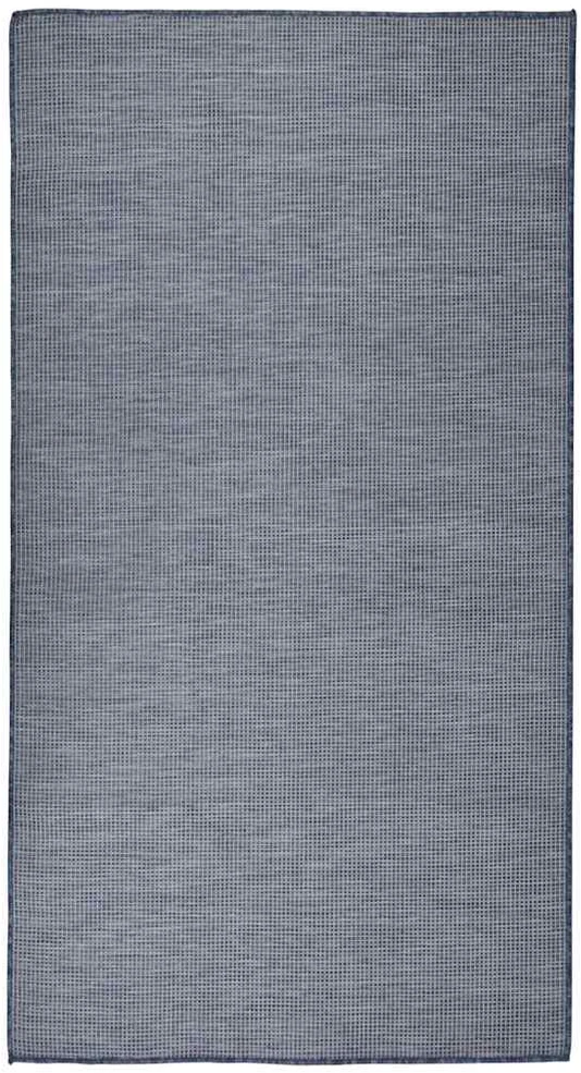 Lauko kilimėlis, mėlynos spalvos, 80x150cm, plokščio pynimo