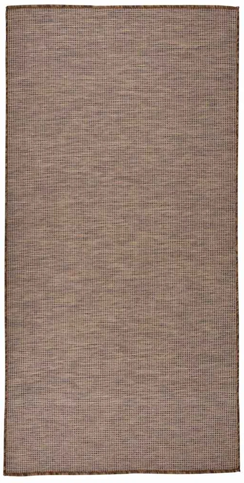 Lauko kilimėlis, rudos spalvos, 100x200cm, plokščio pynimo